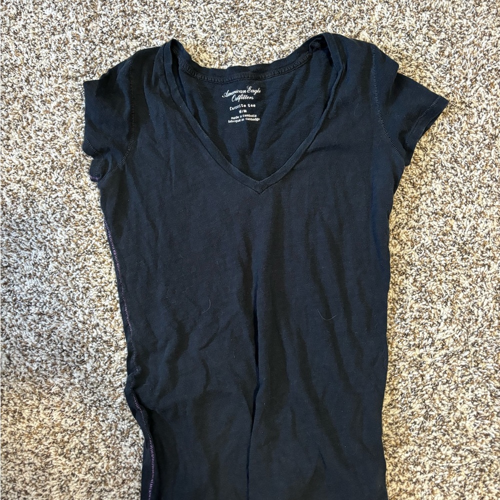Black American Eagle Tee shirt